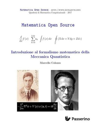 cover image of Introduzione al formalismo matematico della Meccanica Quantistica